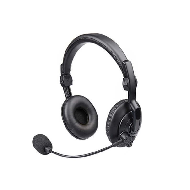 AXIWI Dual Ear Headset with Boom Microphone