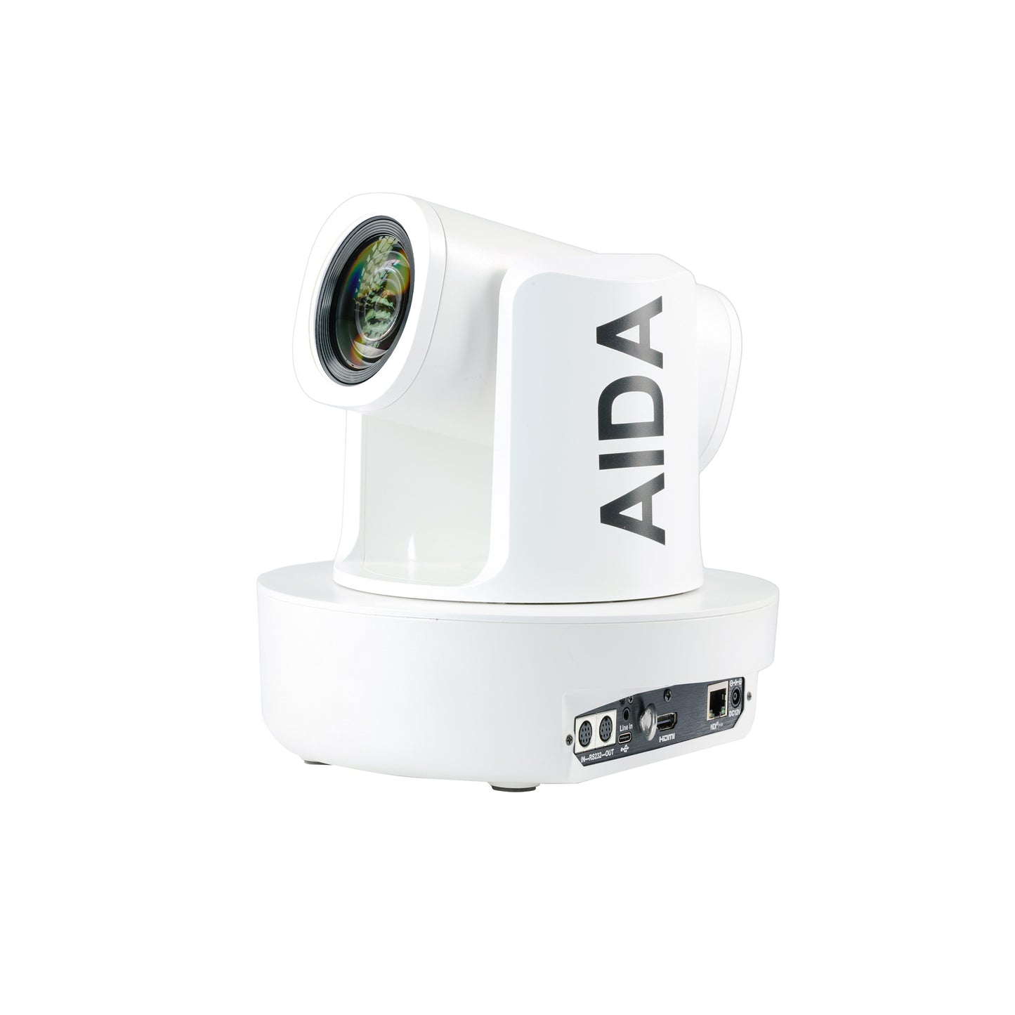 AIDA 4K NDI|HX Broadcast PTZ Camera Black CW 12x Optical Zoom