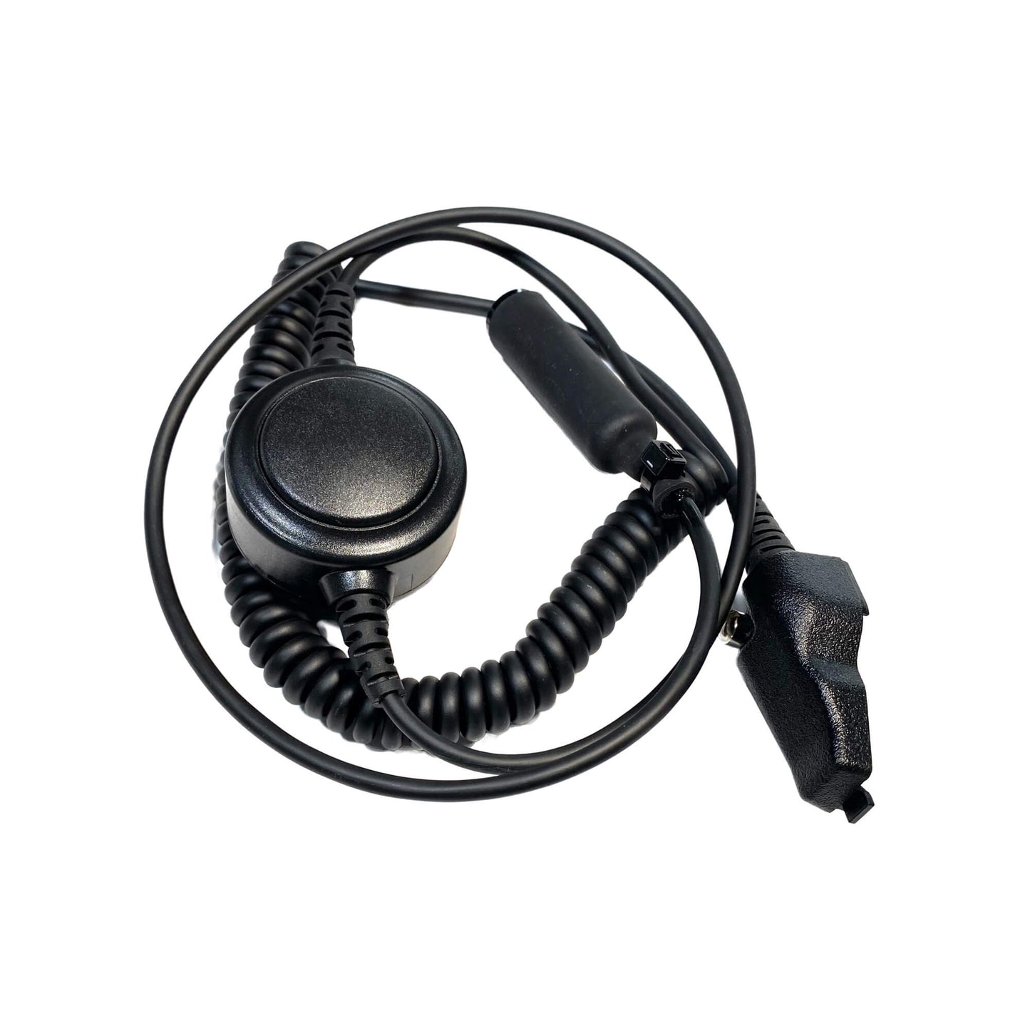 D2N Kenwood K2 Curly PTT Cable to Nexus 4 Pole Female
