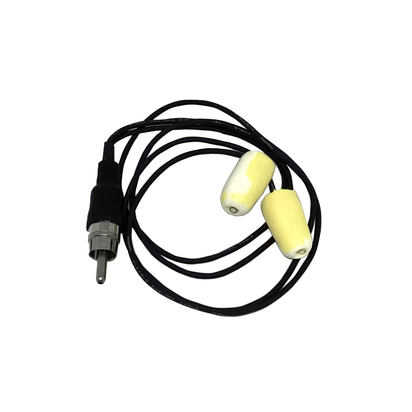 D2N Driver Foam Earplugs to RCA Male