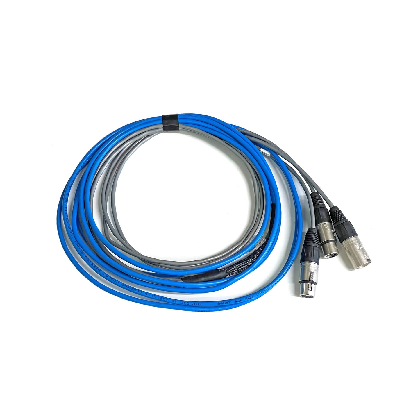 D2N Breakout cable to suit Motorola SLR5500 with Audio IO and PTT on XLR3s