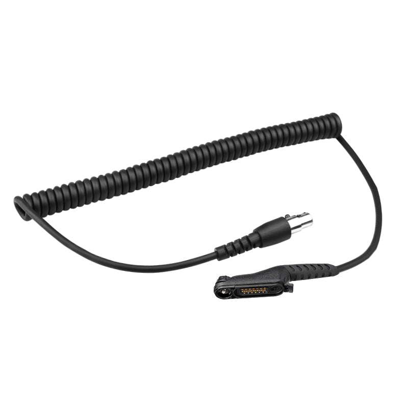 Raytalk QD-M16-CC Headset Cable with Motorola M16 Connector No PTT