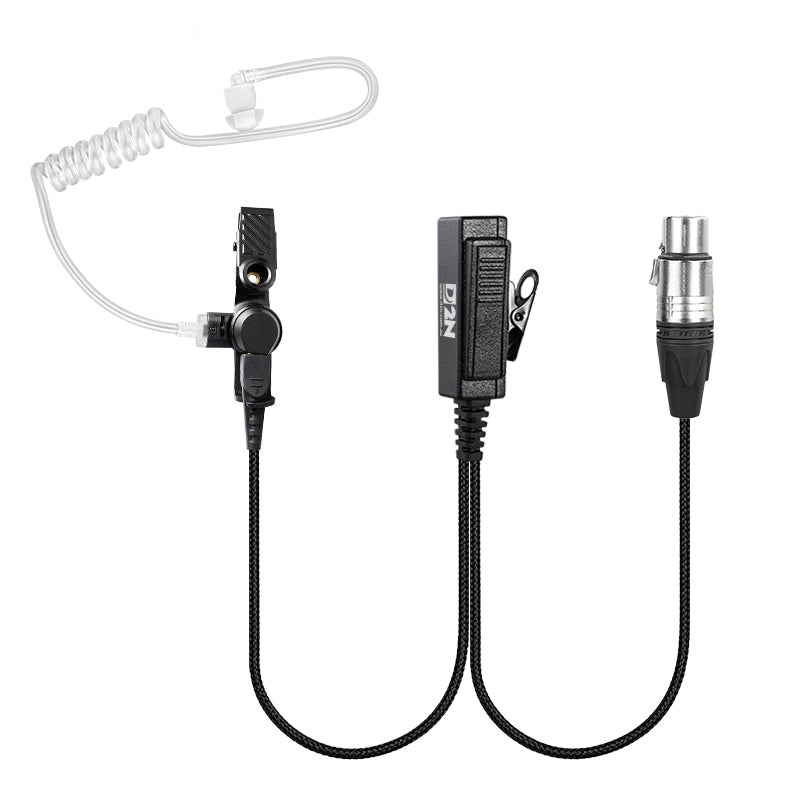 D2N Intercom Covert Kit with Neutrik XLR4 Female Connector