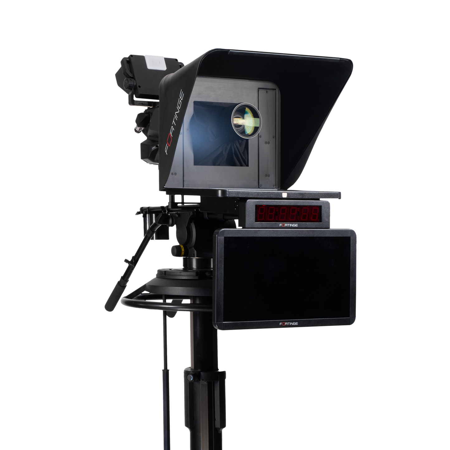 17" HIGH BRIGHTNESS STUDIO TELEPROMPTER with IP Input