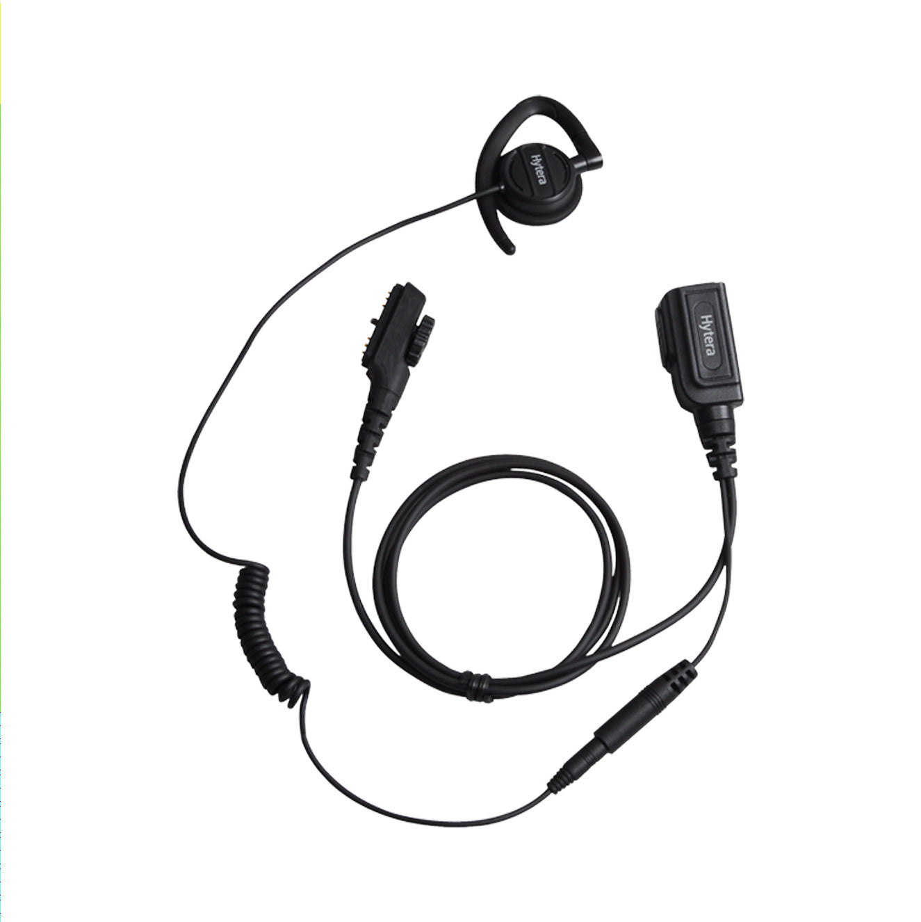 Hytera Detachable Earpiece with In-line PTT and Microphone for PD7