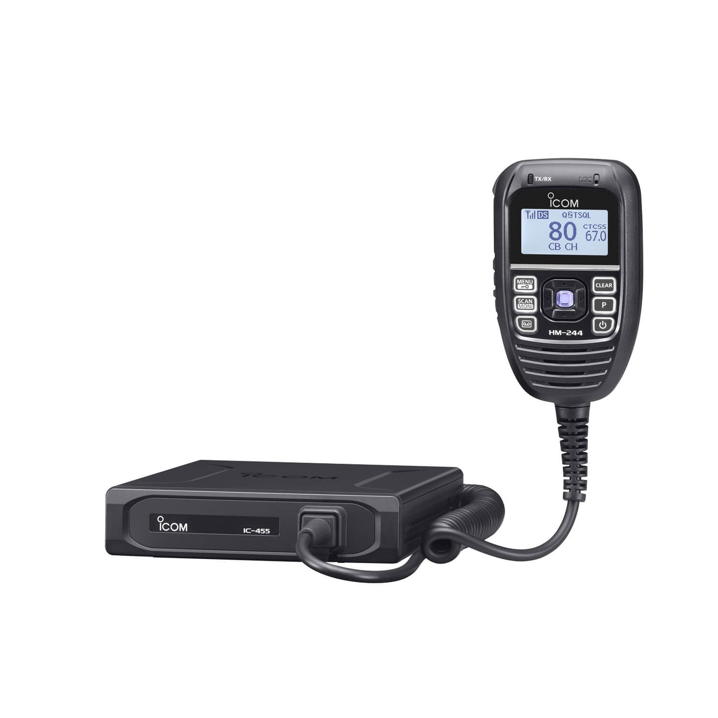 ICOM IC-455 UHF CB Mobile Transceiver