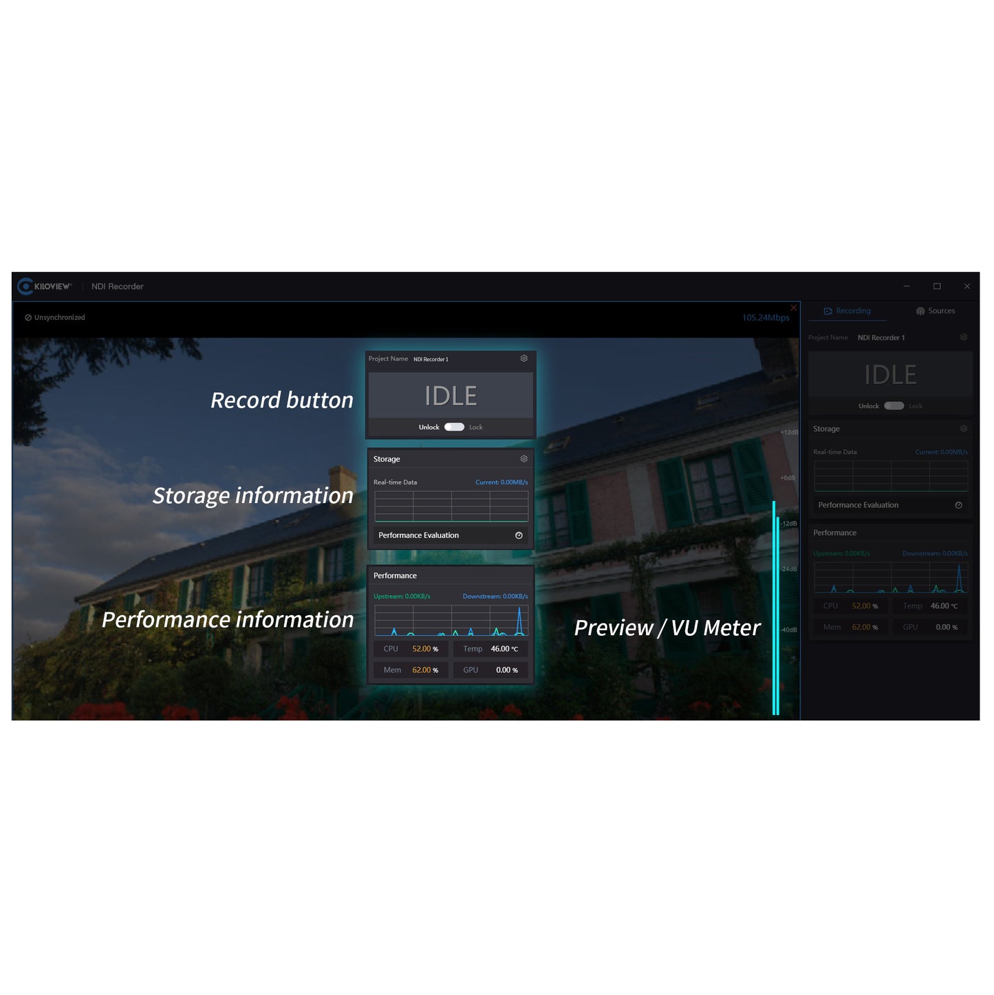 Kiloview NDI-Recorder-SW NDI Recording System Software
