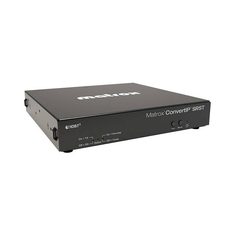 Matrox ConvertIP Single-channel HDBaseT-to-IP Transmitter/Receiver