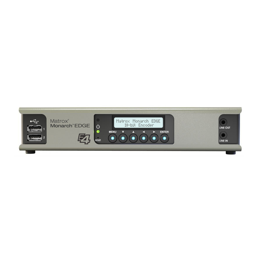 Matrox Monarch Edge E4 Four-Channel 10-bit HD SDI Encoder