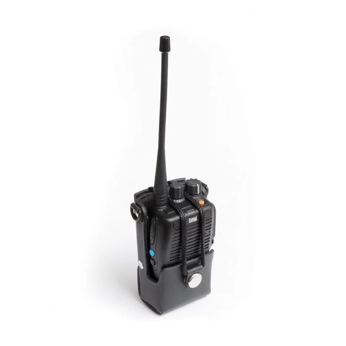 Motorola CLCDX2 Heavy Duty Leather Carry Case with Strap for DP3441 + DP3661