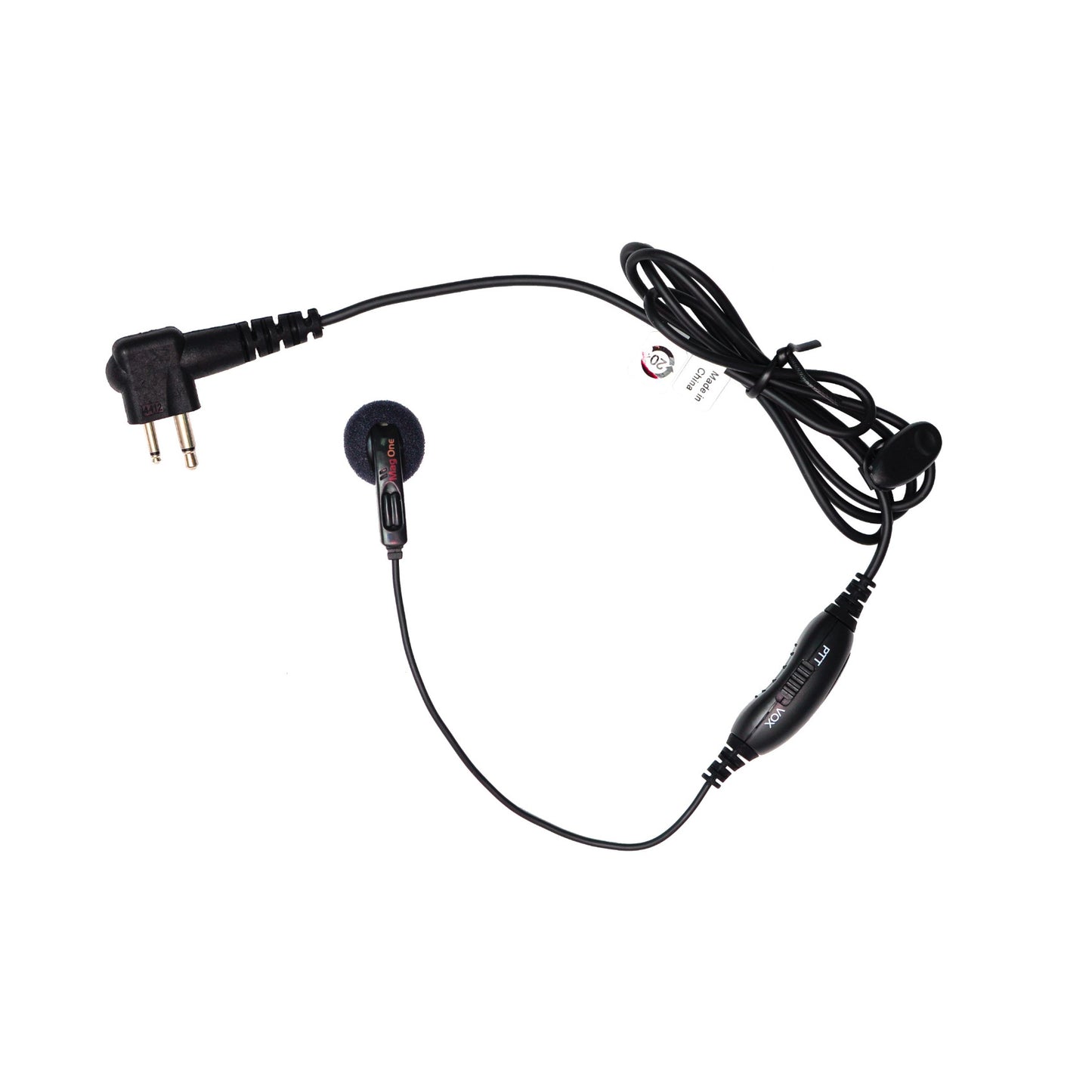 Motorola PMLN6534A Mag One Earpiece with In-Line Mic, VOX and PTT for R2