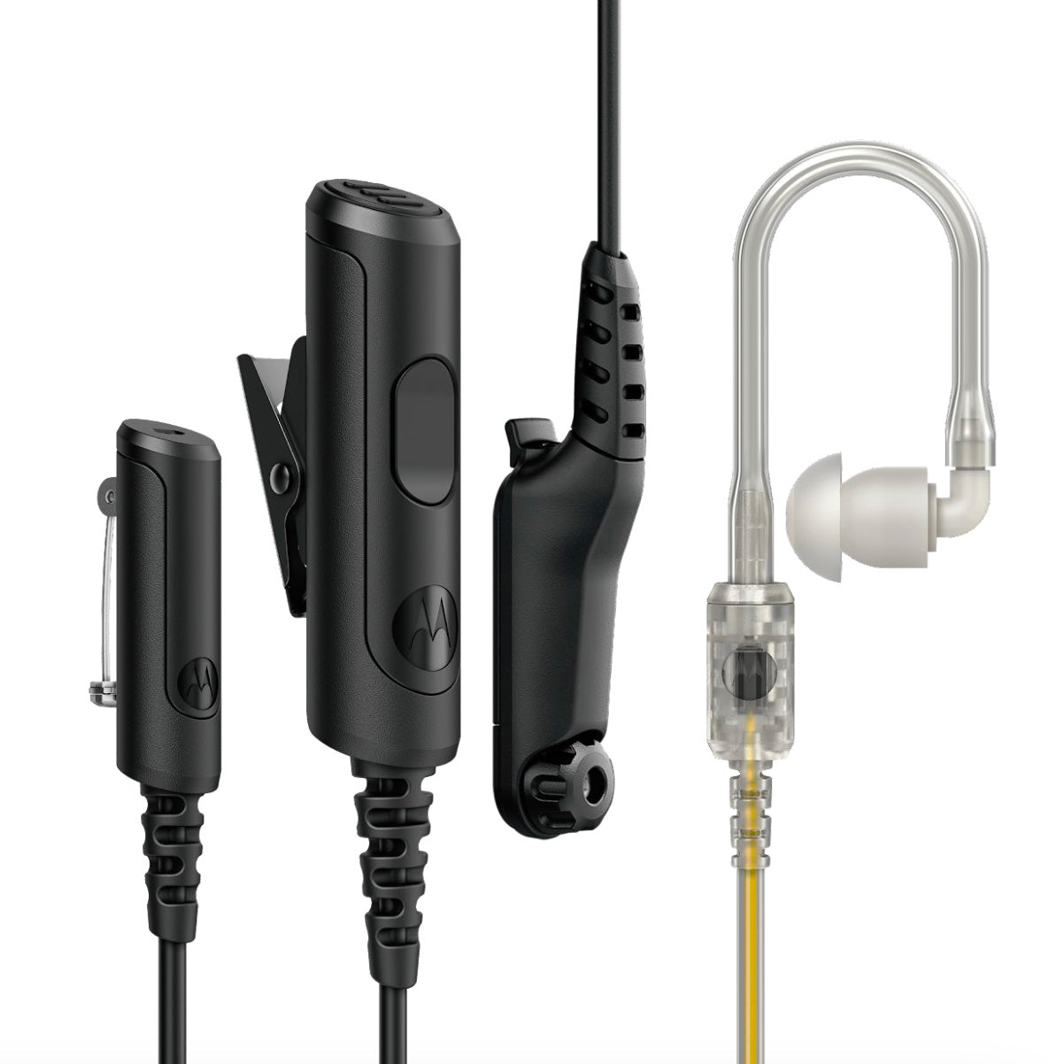 Motorola PMLN8343 Three-wire Surveillance Kit with Translucent Tube for R7