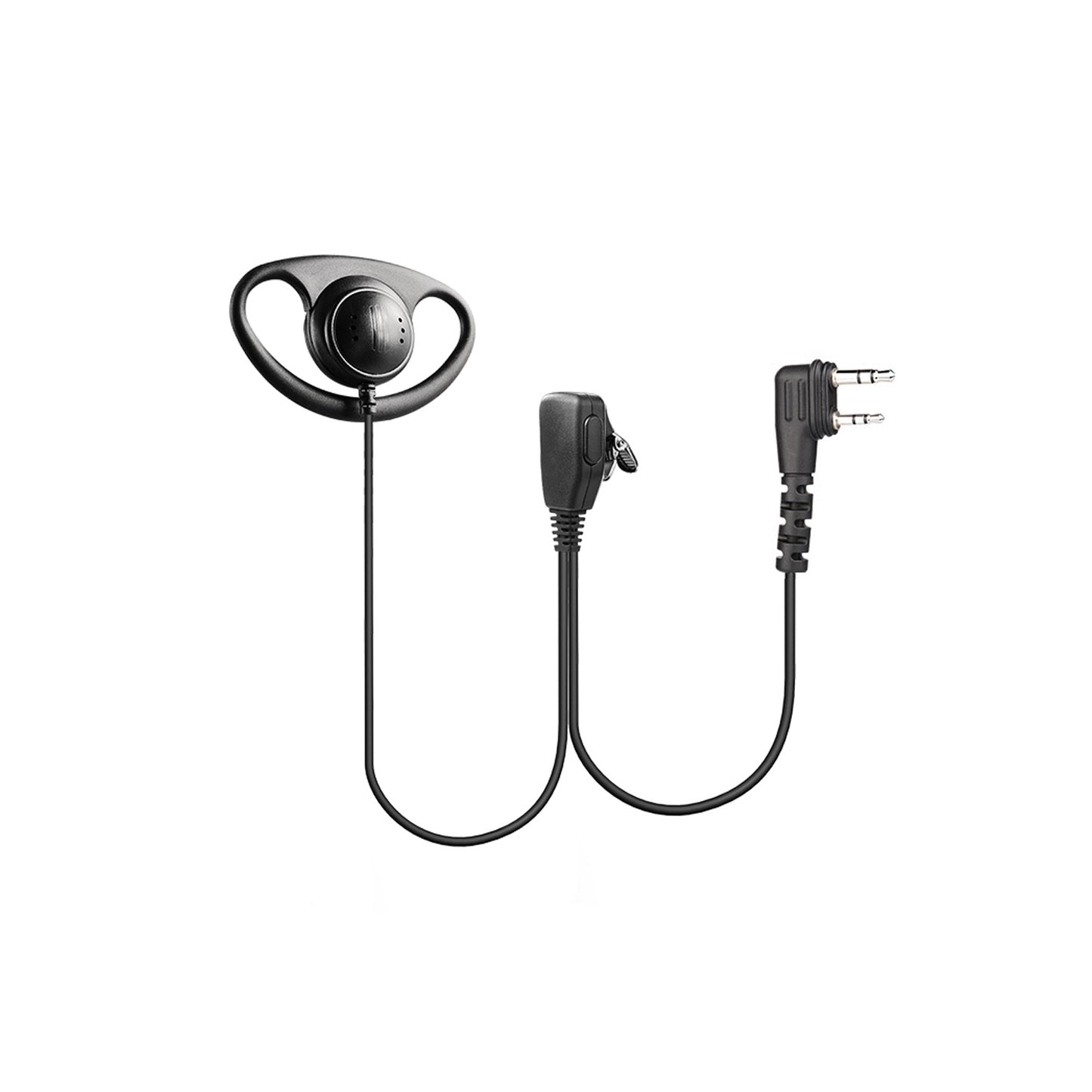 Raytalk EM-3222-I2W D-Shape Earpiece-Lapel PTT with ICOM plug