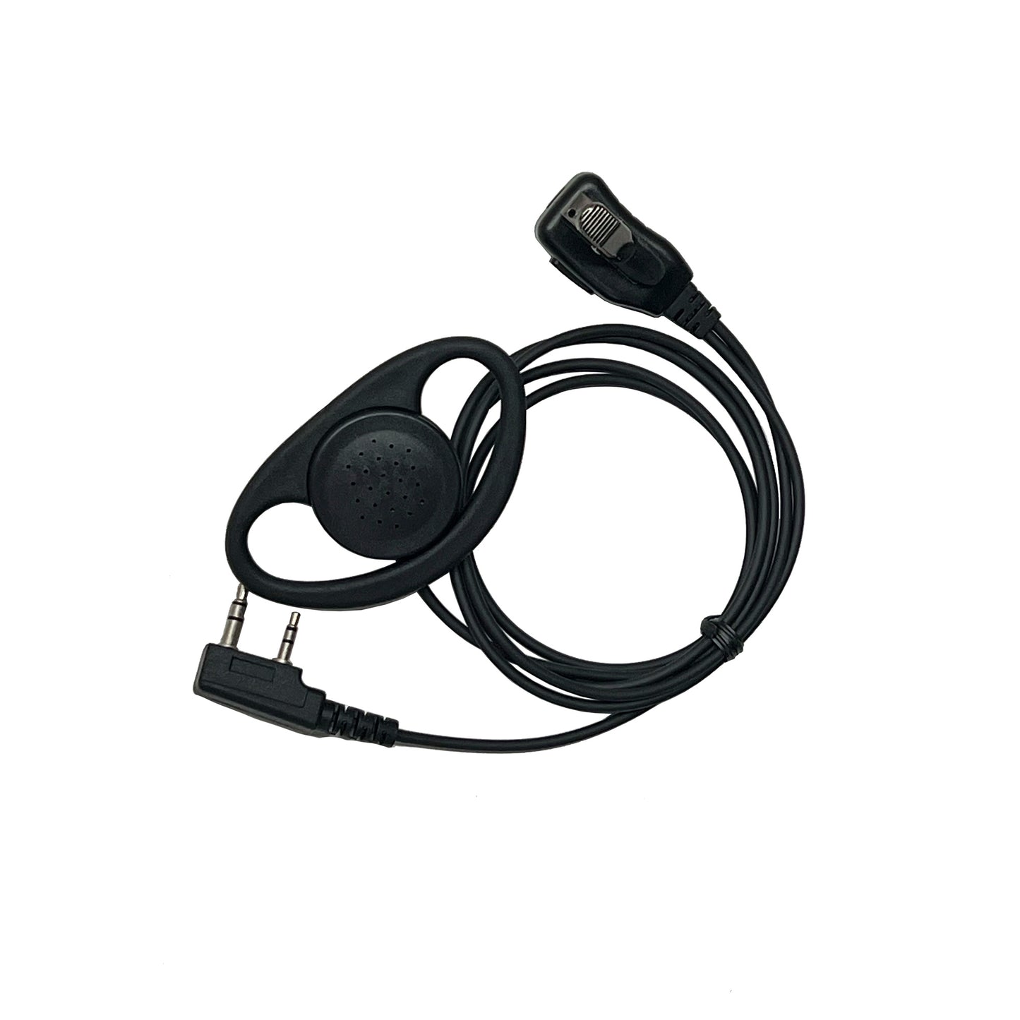 Raytalk EM-3222-K1 D-Shape Earpiece with Lapel PTT with Kenwood K1 Connector