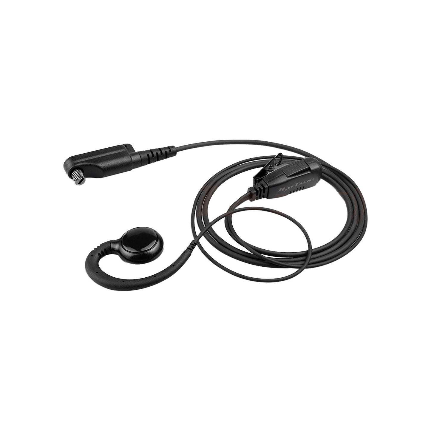 Raytalk EM-3327-H4 C-Shape Earpiece-Lapel with Hytera H4 Connector