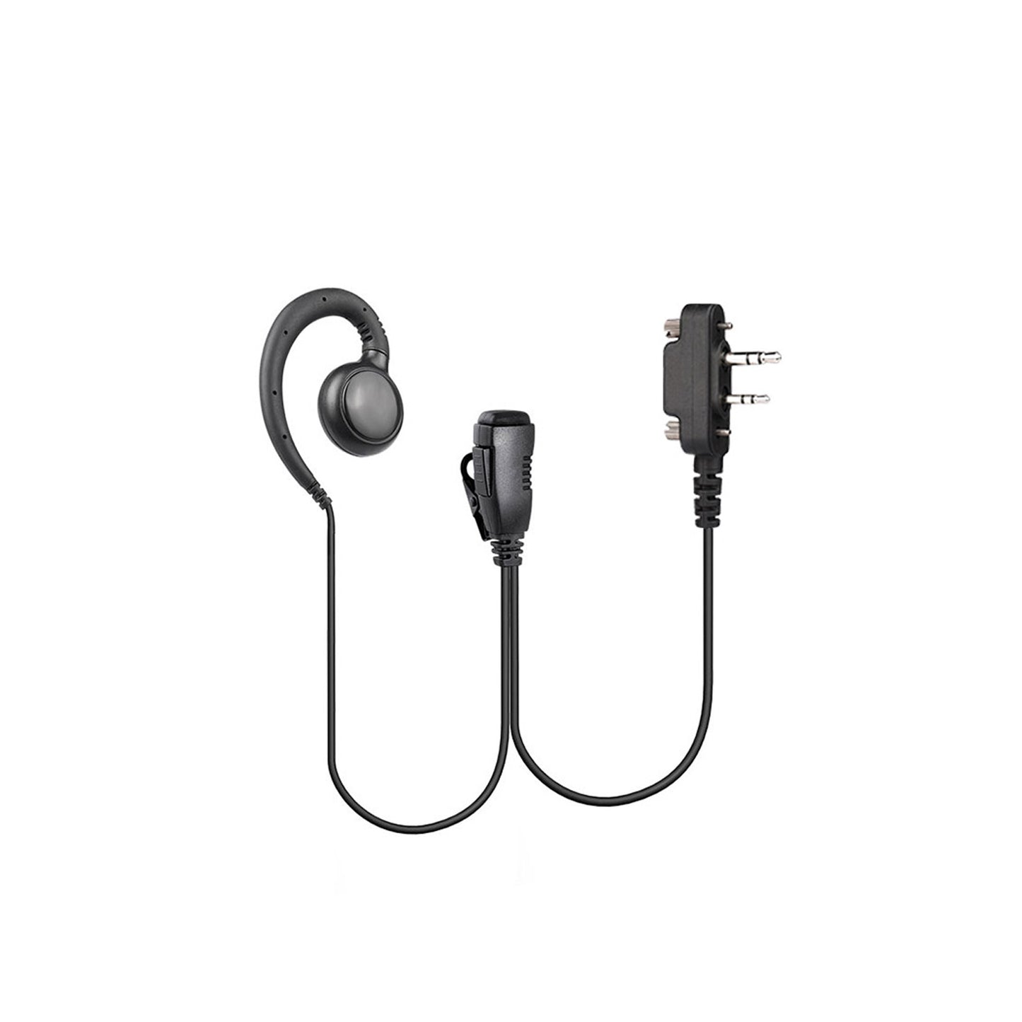Raytalk EM-3327-I3 C-Shape Earpiece-Lapel with ICOM Connector