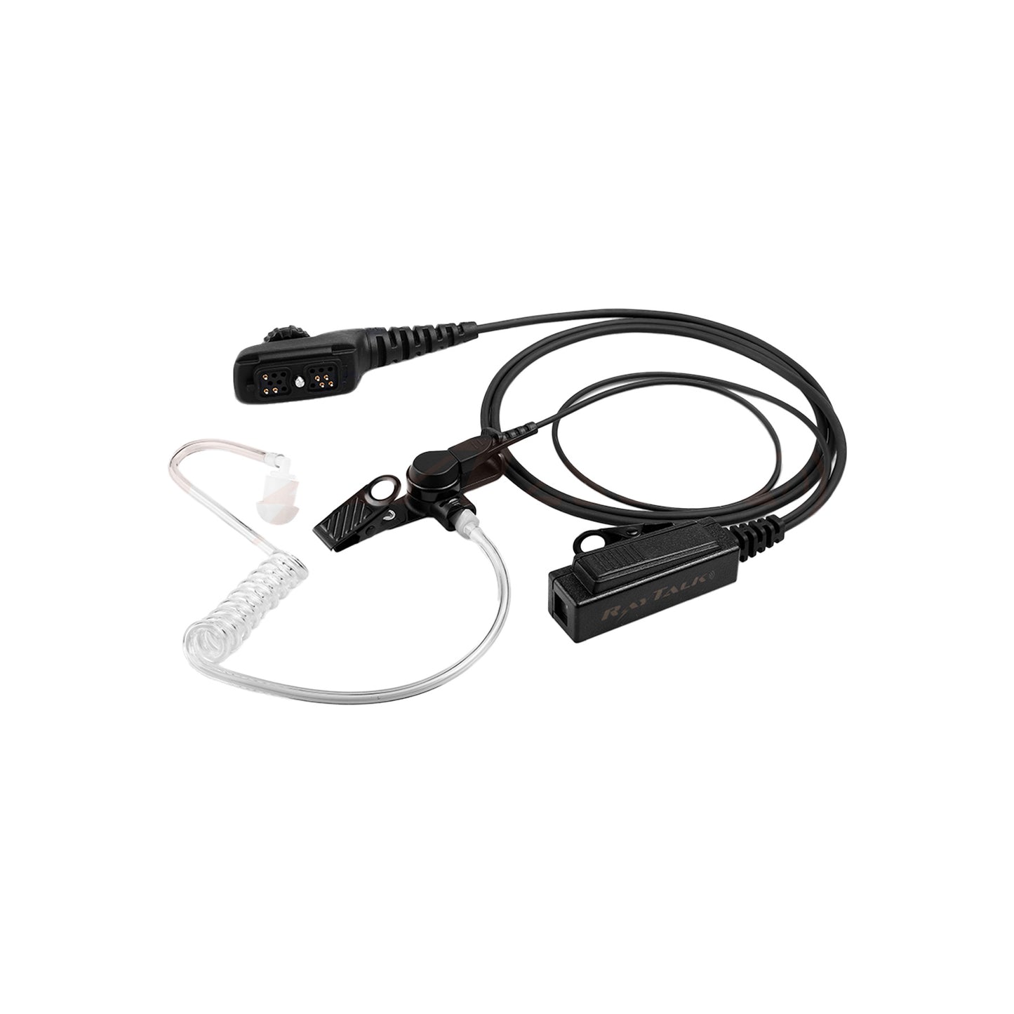 Raytalk EM-4238-H3 Curly Cord Covert Kit with Hytera H3 Connector
