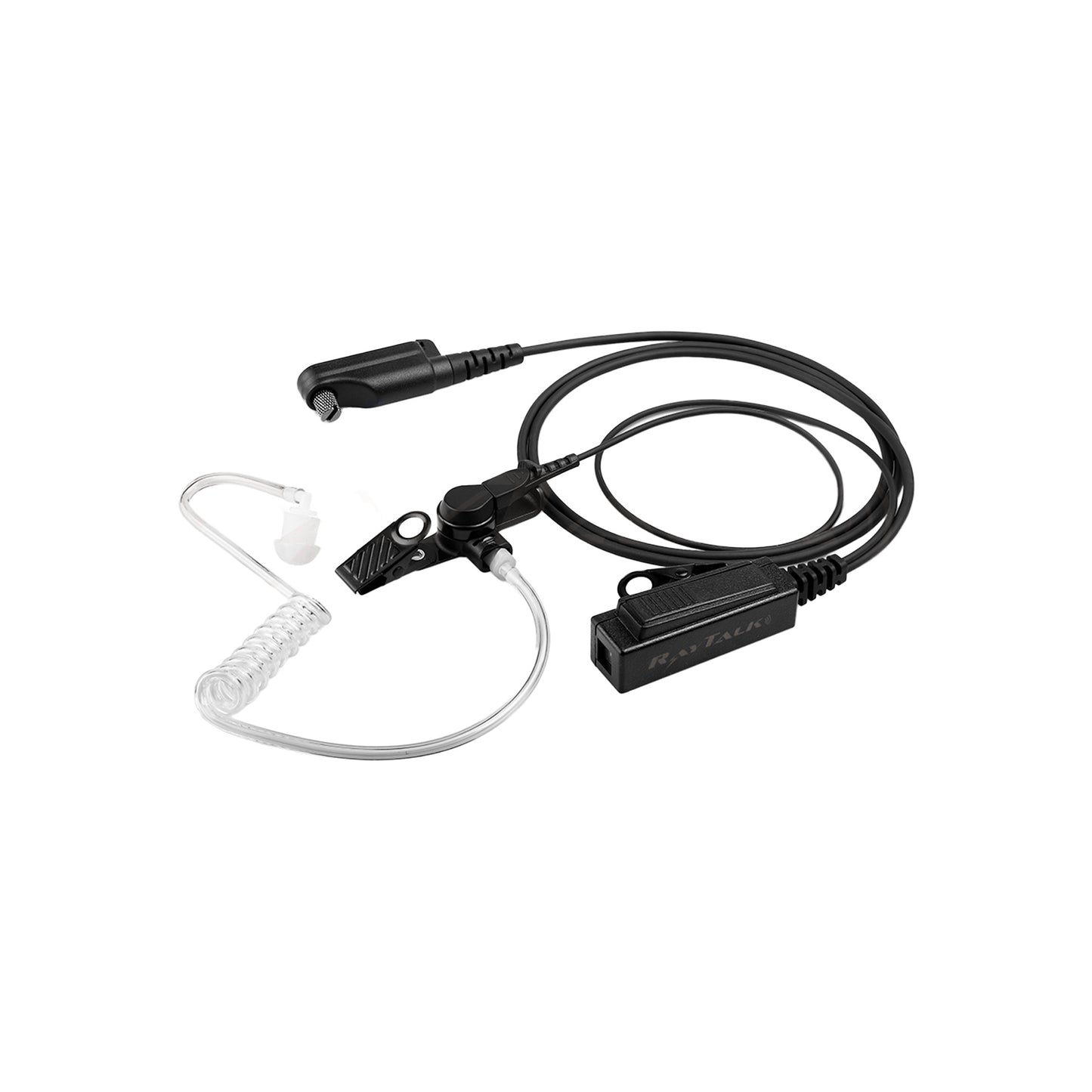 Raytalk EM-4238-H4 Curly Cord Covert Kit with Hytera H4 Connector