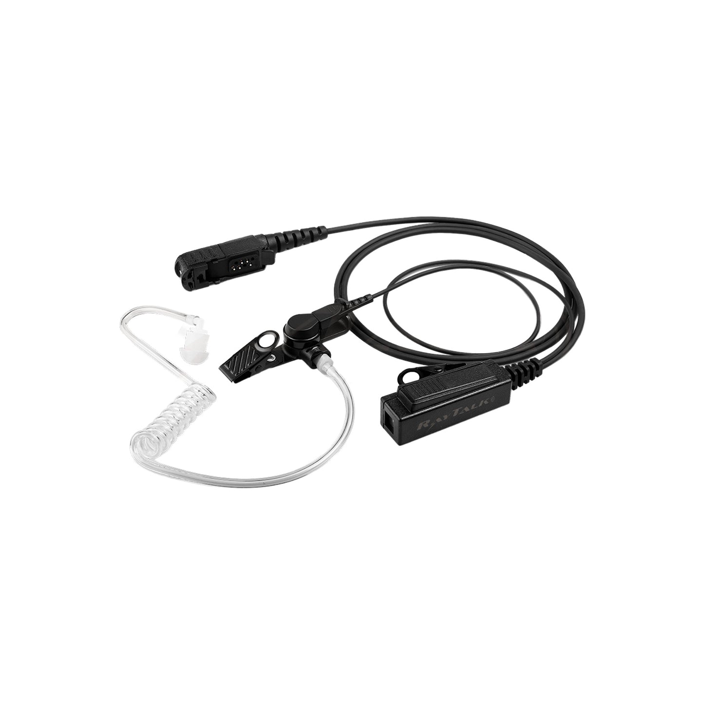 Raytalk EM-4238-M11 Curly Cord Covert Kit with Motorola M11 Connector