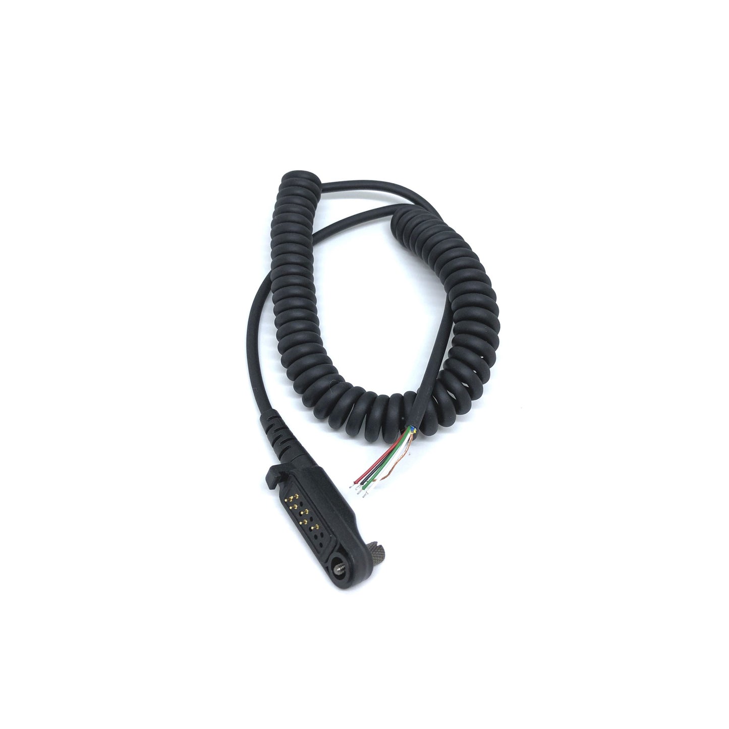 Raytalk QD-HYT4-UNTERM-C Unterminated Curly Cable with Hytera HYT4 Connector