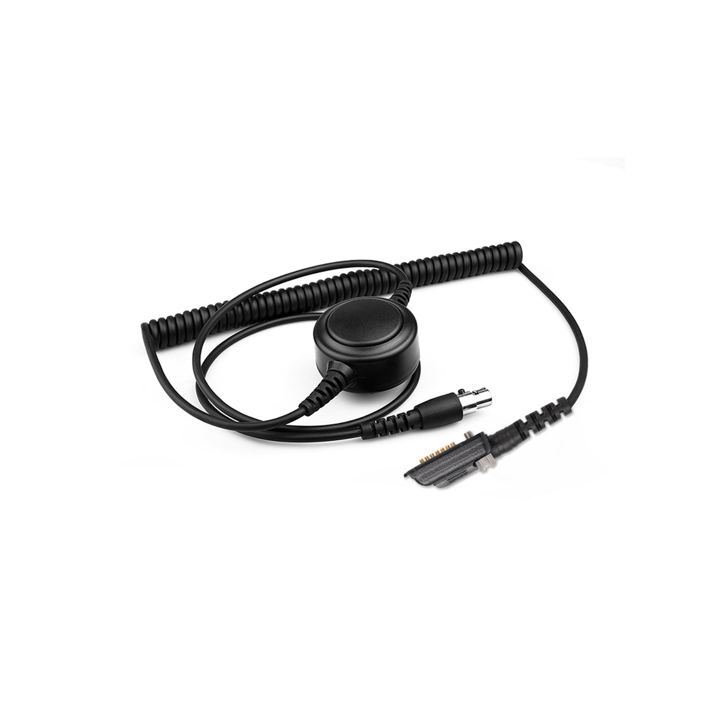 Raytalk QDC-I5 Curly Cable with Inline PTT for ICOM I5