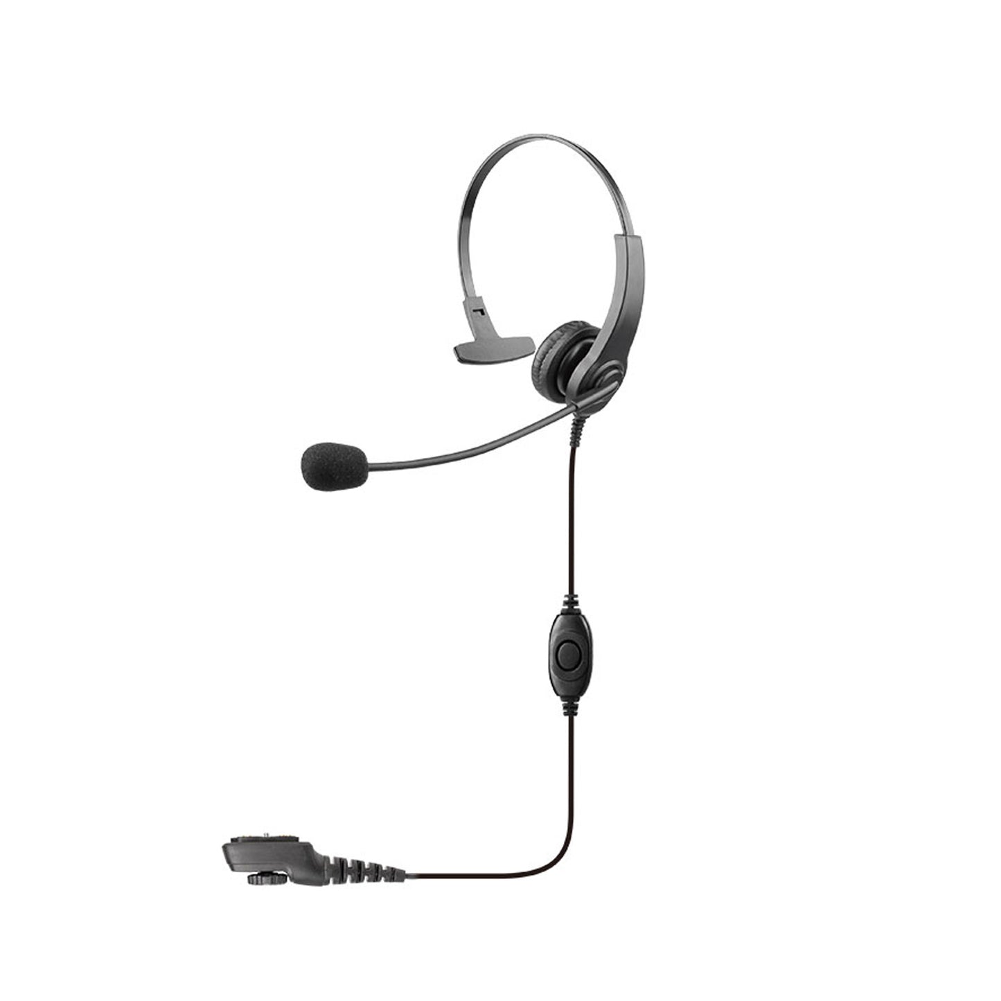Raytalk RHS-0226-H3 Single Sided Light Weight Headset. Inline PTT to Hytera HYT3