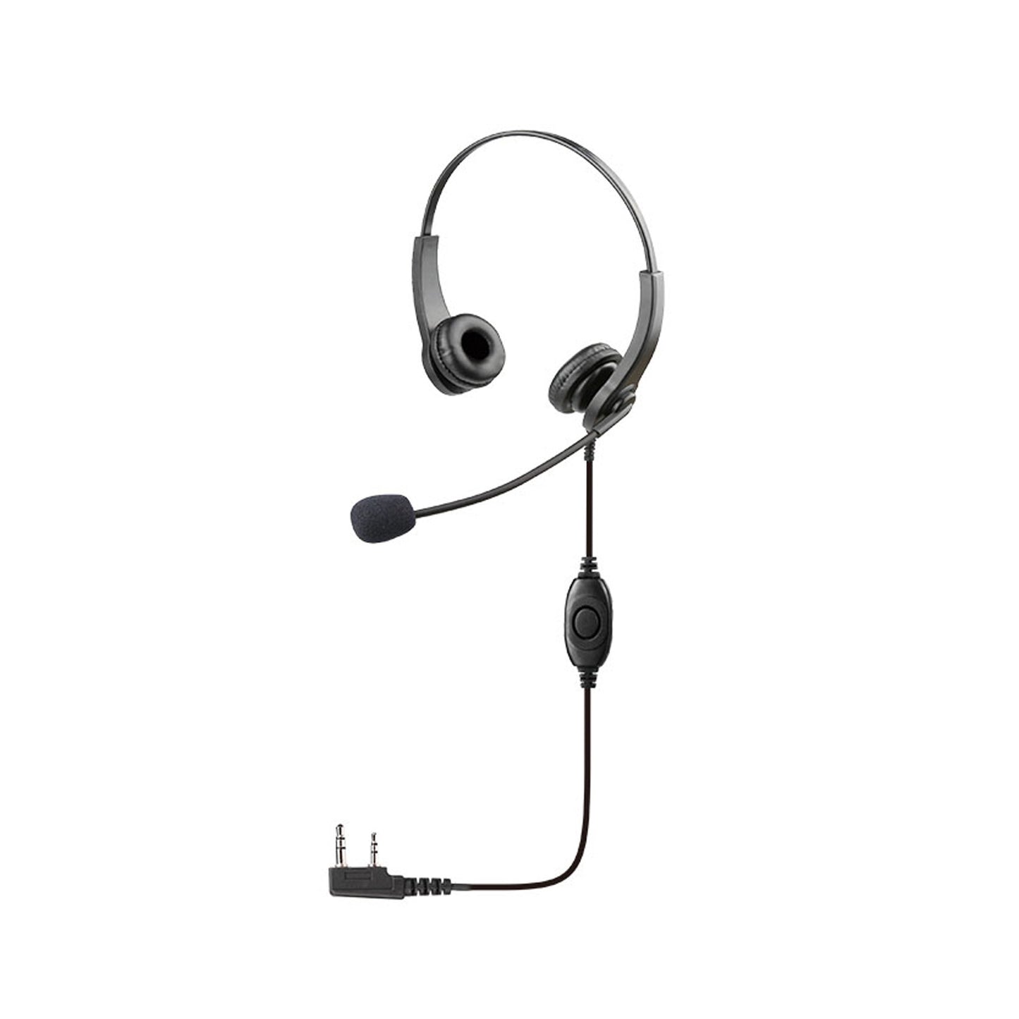 Raytalk RHS-0226D-K1 Double Sided Light Weight Headset for Kenwood