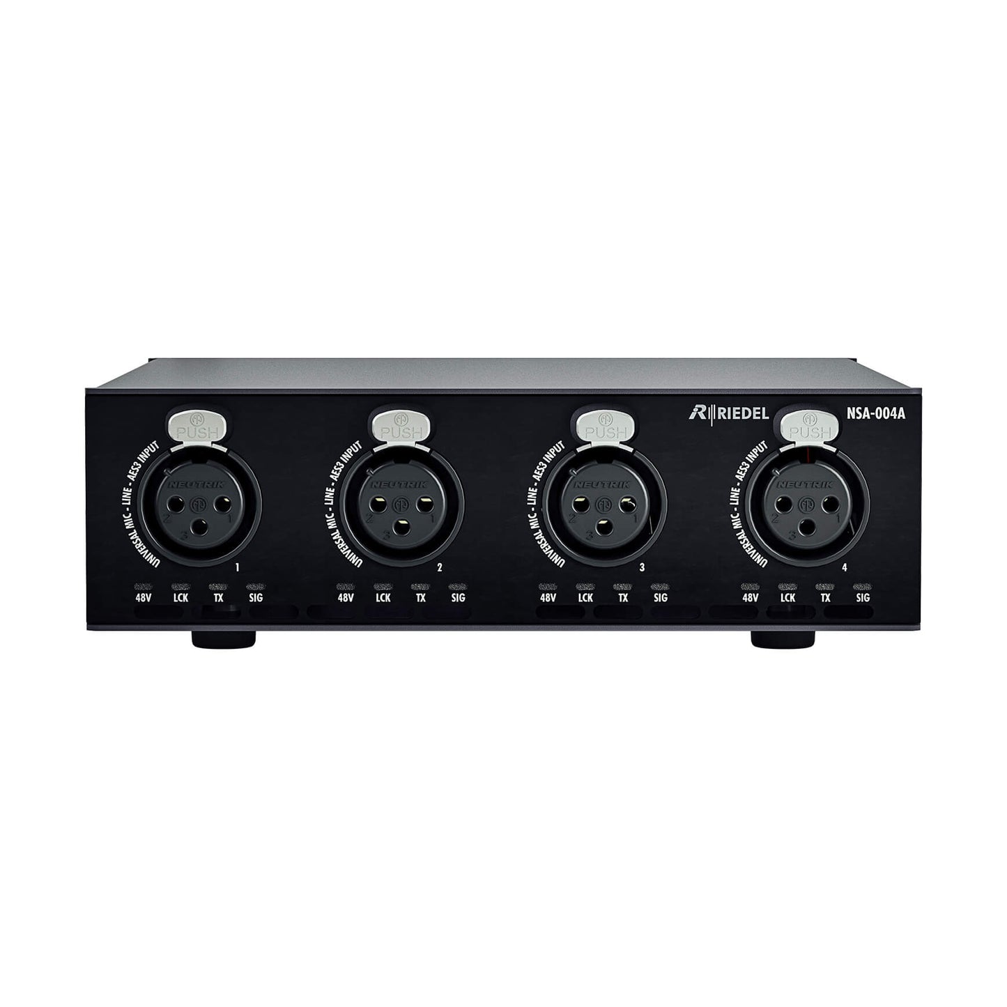 Riedel StageLink NSA-004A Quad In (Line, AES3) NSA