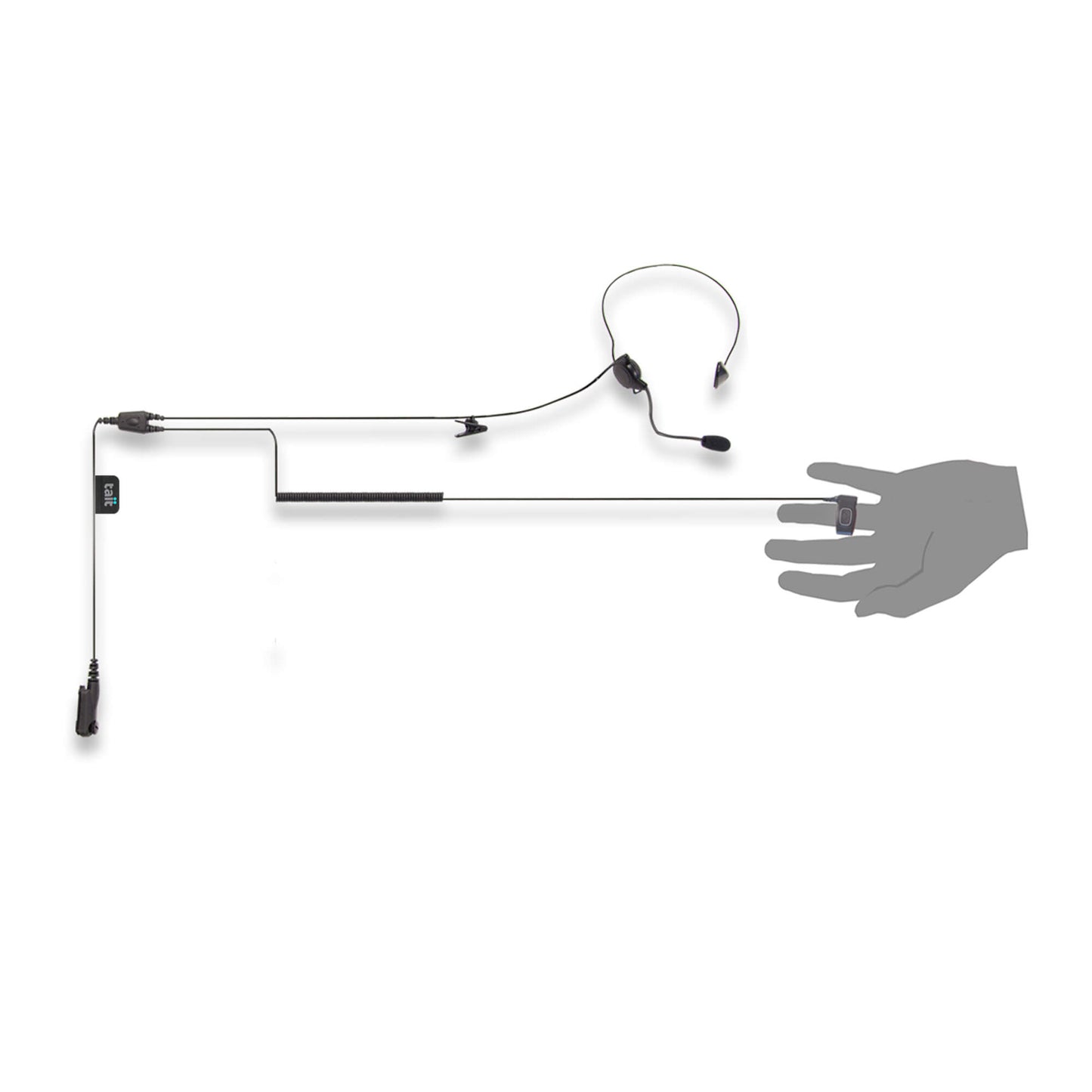 Tait Lightweight Behind the Head Headset