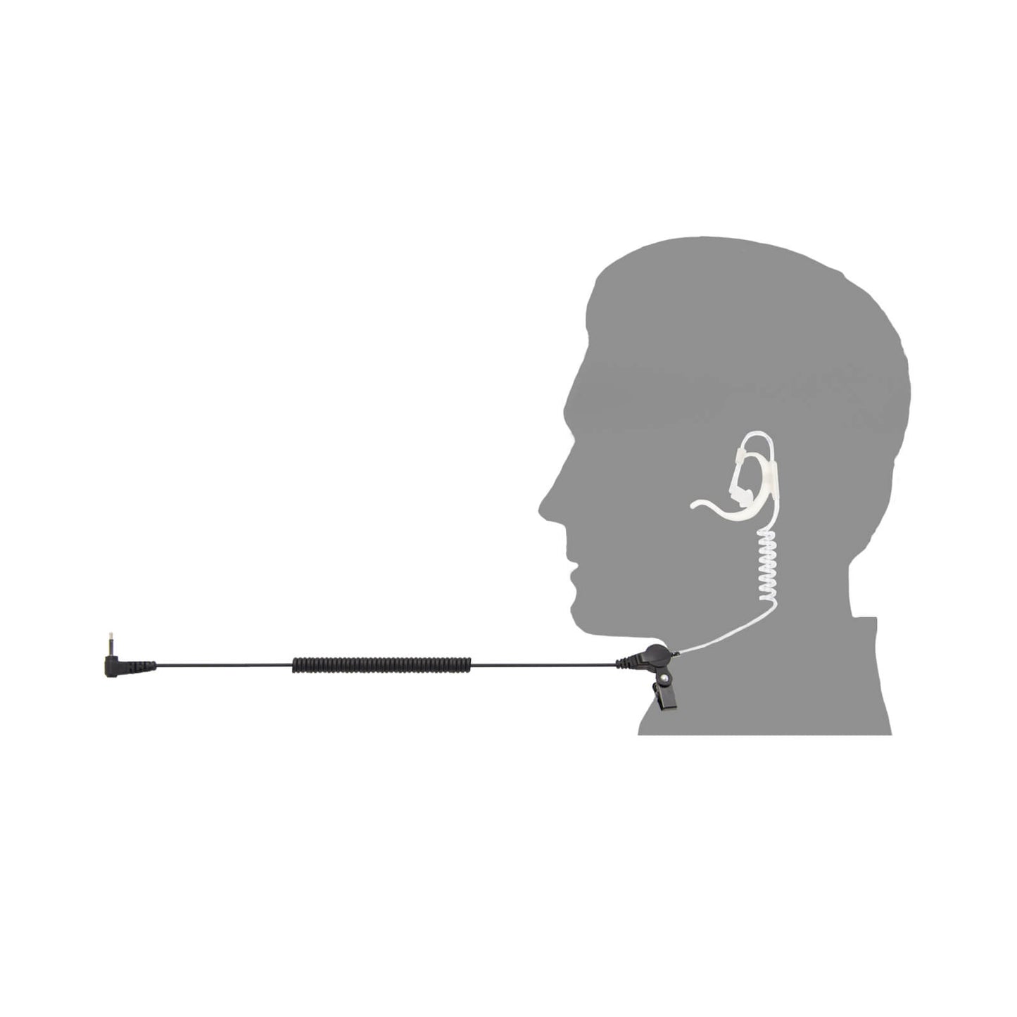 Tait Ear Tube Ear Hook White