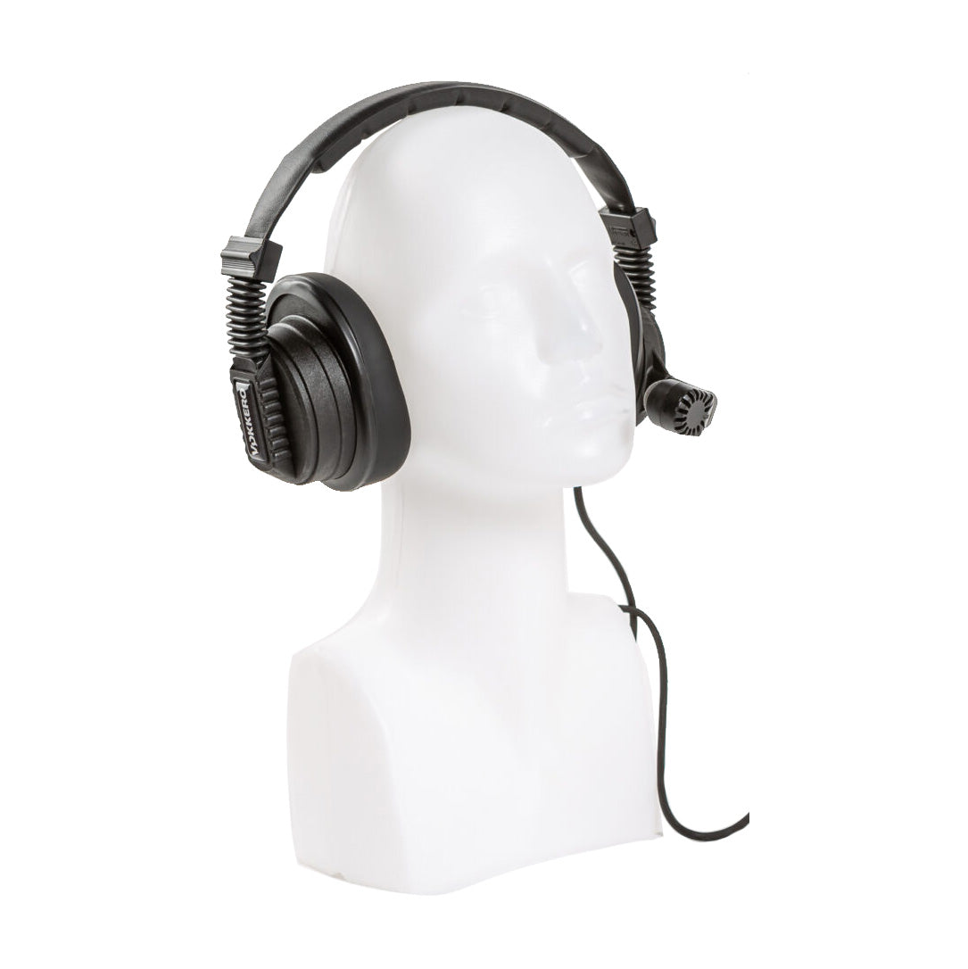 Vokkero MAE 420 Pro-Audio Headset with Double Muff + On/Off Switch