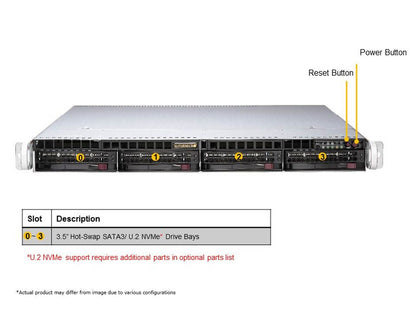 PSU for 1RU AS-1014S Server