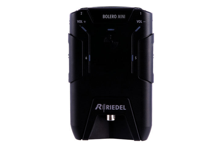 Riedel Bolero Mini Wireless Intercom Beltpack (1.9 GHz DECT / 2.4 GHz Variants)