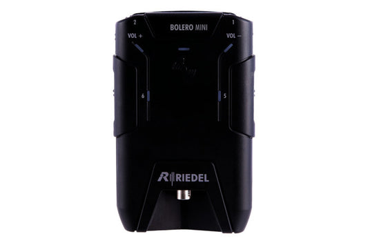 Riedel Bolero Mini Wireless Intercom Beltpack (1.9 GHz DECT / 2.4 GHz Variants)