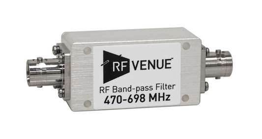 Rf Venue BPF470T698 Band-pass Filter 470-698 MHz