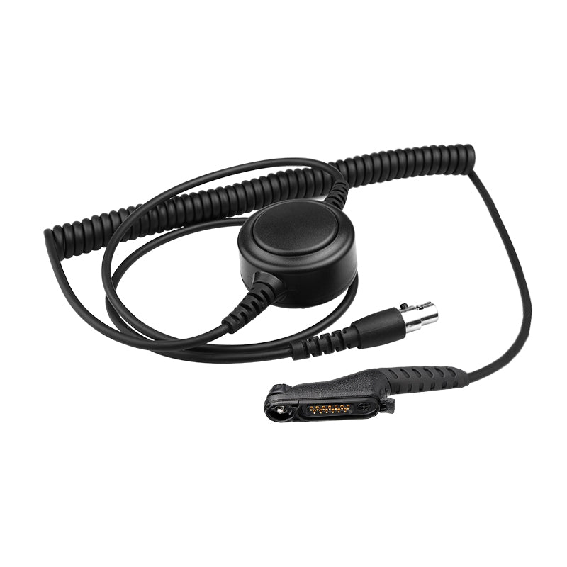 Raytalk QDC-50-M16-CC Headset Cable with Motorola M16 Connector