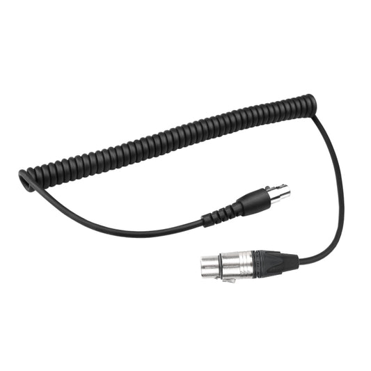 D2N XLR4 Female to TA5 Female Curly Adapter Cable