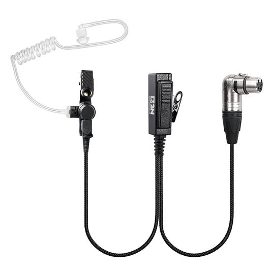 D2N Intercom Covert Kit with 90 Degree Neutrik XLR4 Female Connector