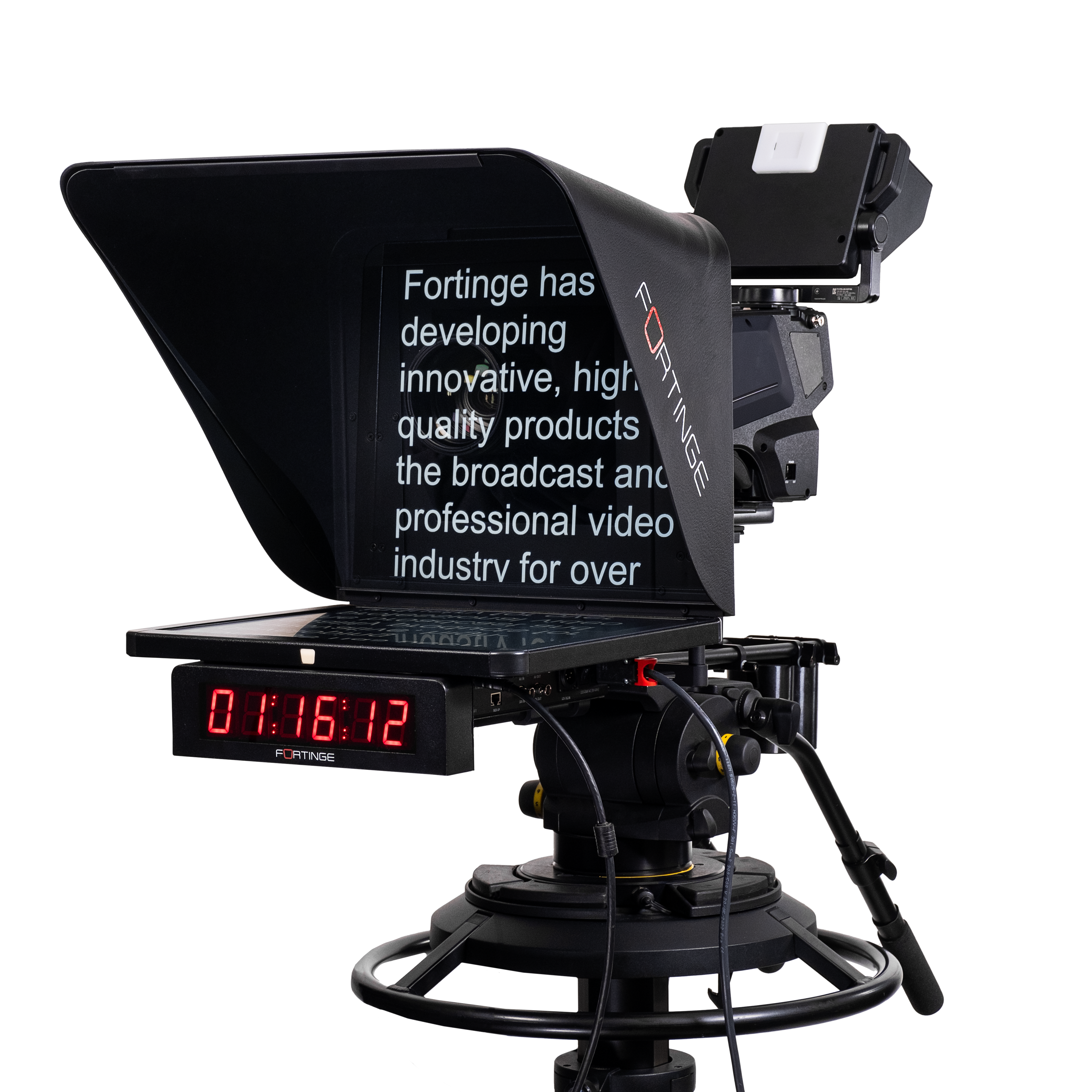 17" STUDIO TELEPROMPTER with IP Input