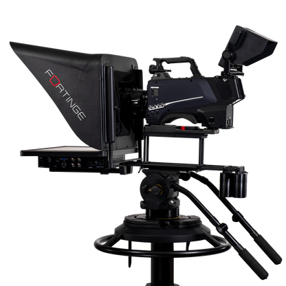 19" HIGH BRIGHTNESS STUDIO TELEPROMPTER with IP Input