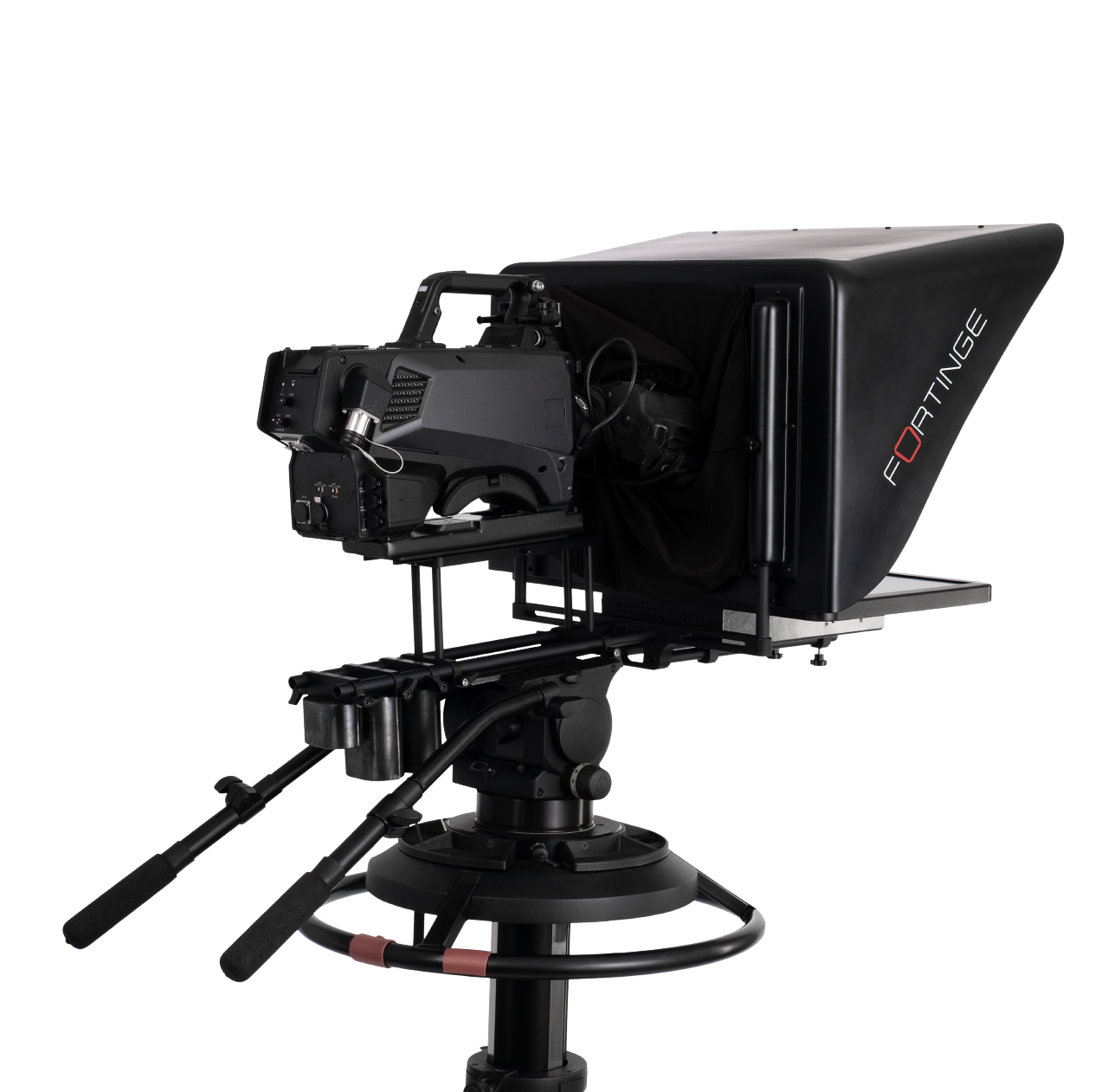 21" HIGH BRIGHTNESS STUDIO TELEPROMPTER with IP Input