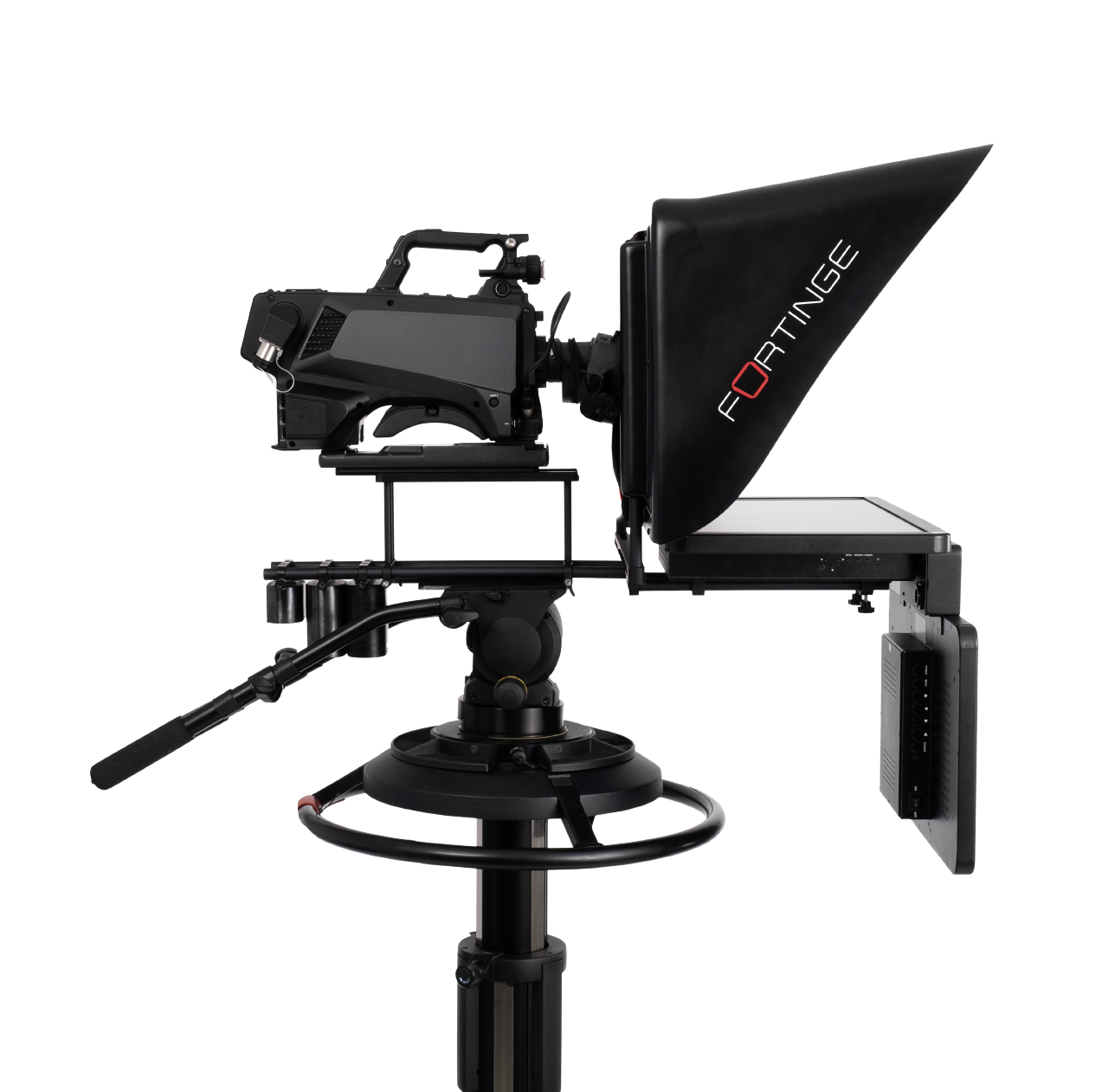 21" HIGH BRIGHTNESS STUDIO TELEPROMPTER with IP Input