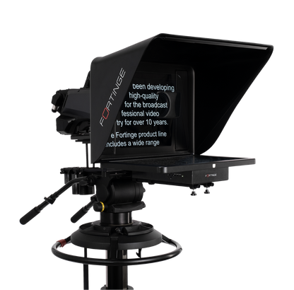 21" HIGH BRIGHTNESS STUDIO TELEPROMPTER with IP Input