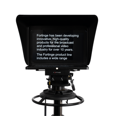 21" HIGH BRIGHTNESS STUDIO TELEPROMPTER with IP Input