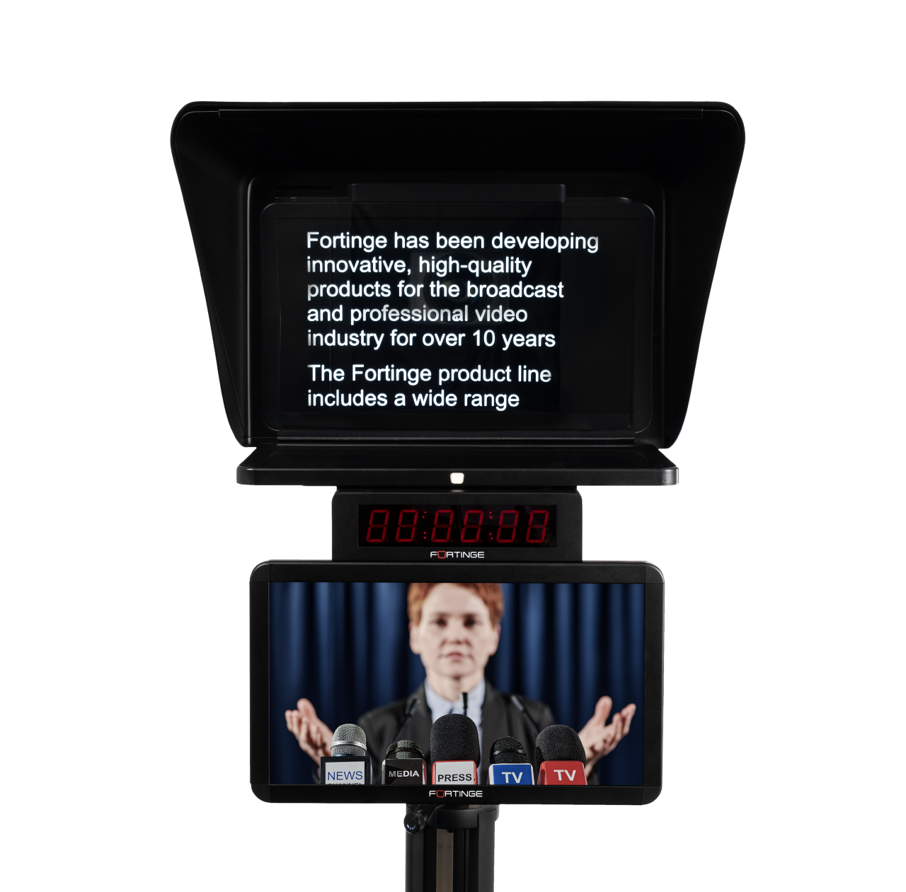 24" STUDIO TELEPROMPTER  with IP Input