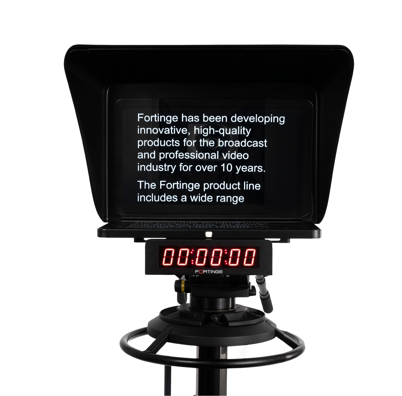 24" STUDIO TELEPROMPTER  with IP Input