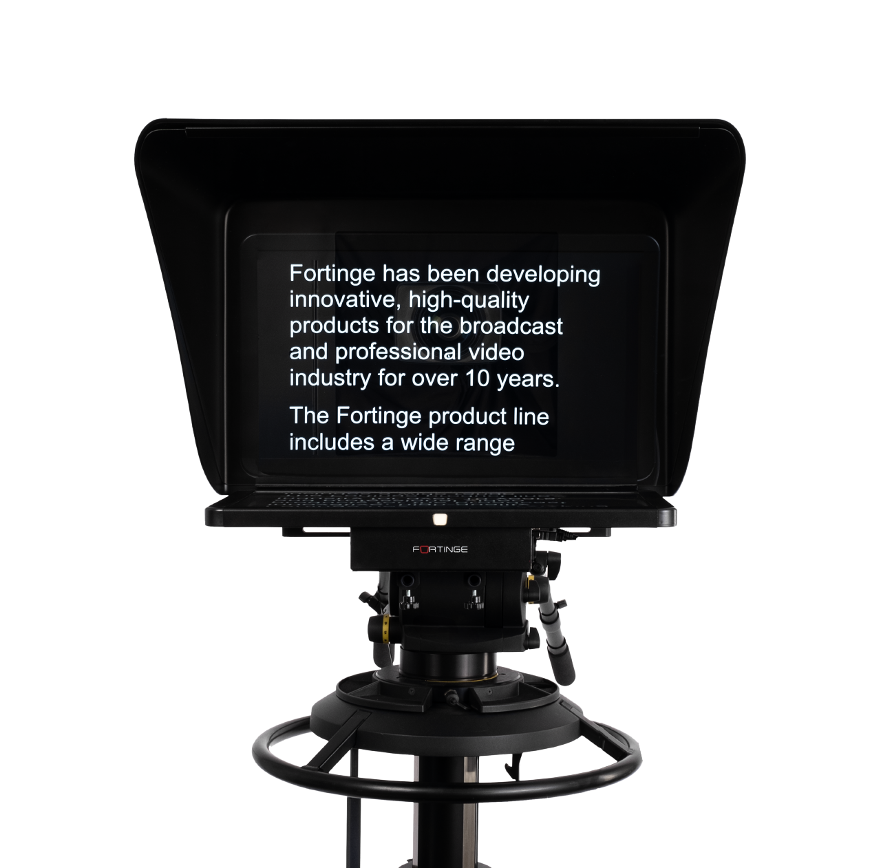 24" STUDIO TELEPROMPTER  with IP Input