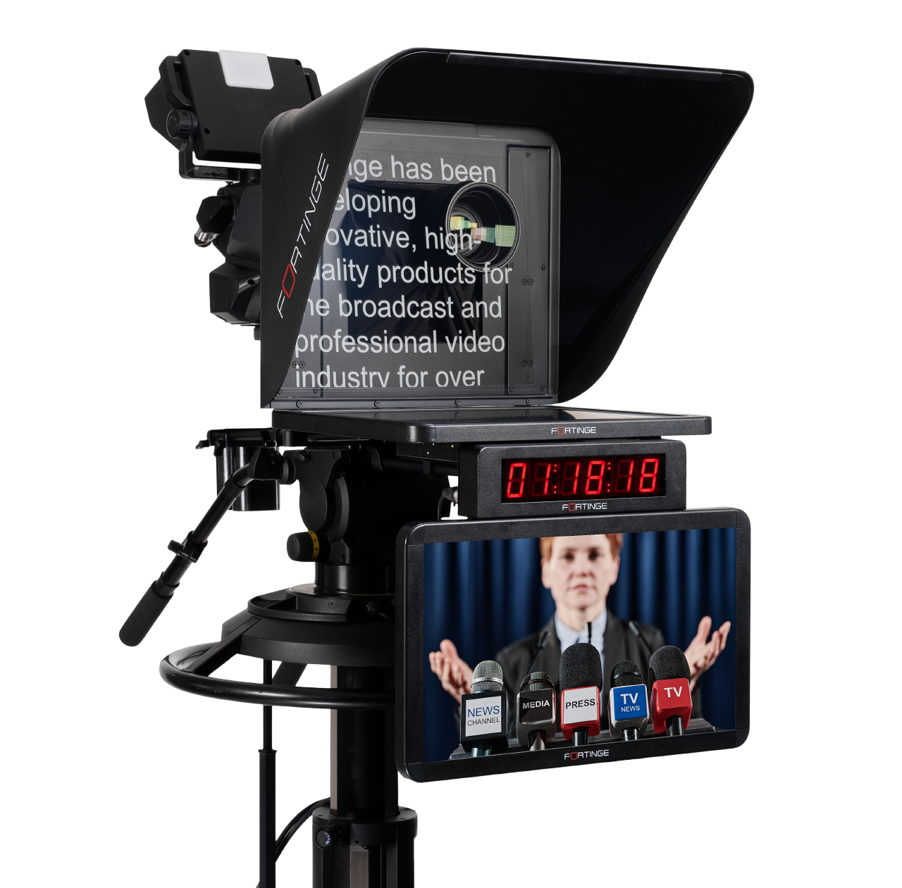17" STUDIO TELEPROMPTER