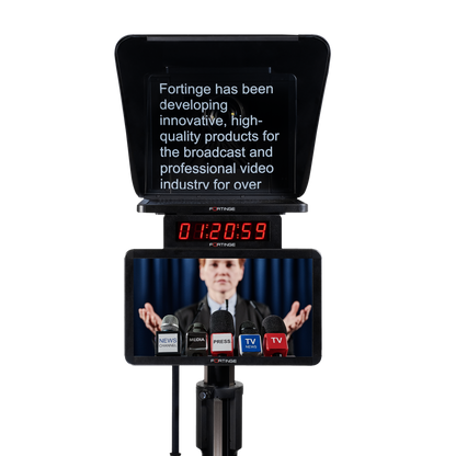 17" HIGH BRIGHTNESS STUDIO TELEPROMPTER