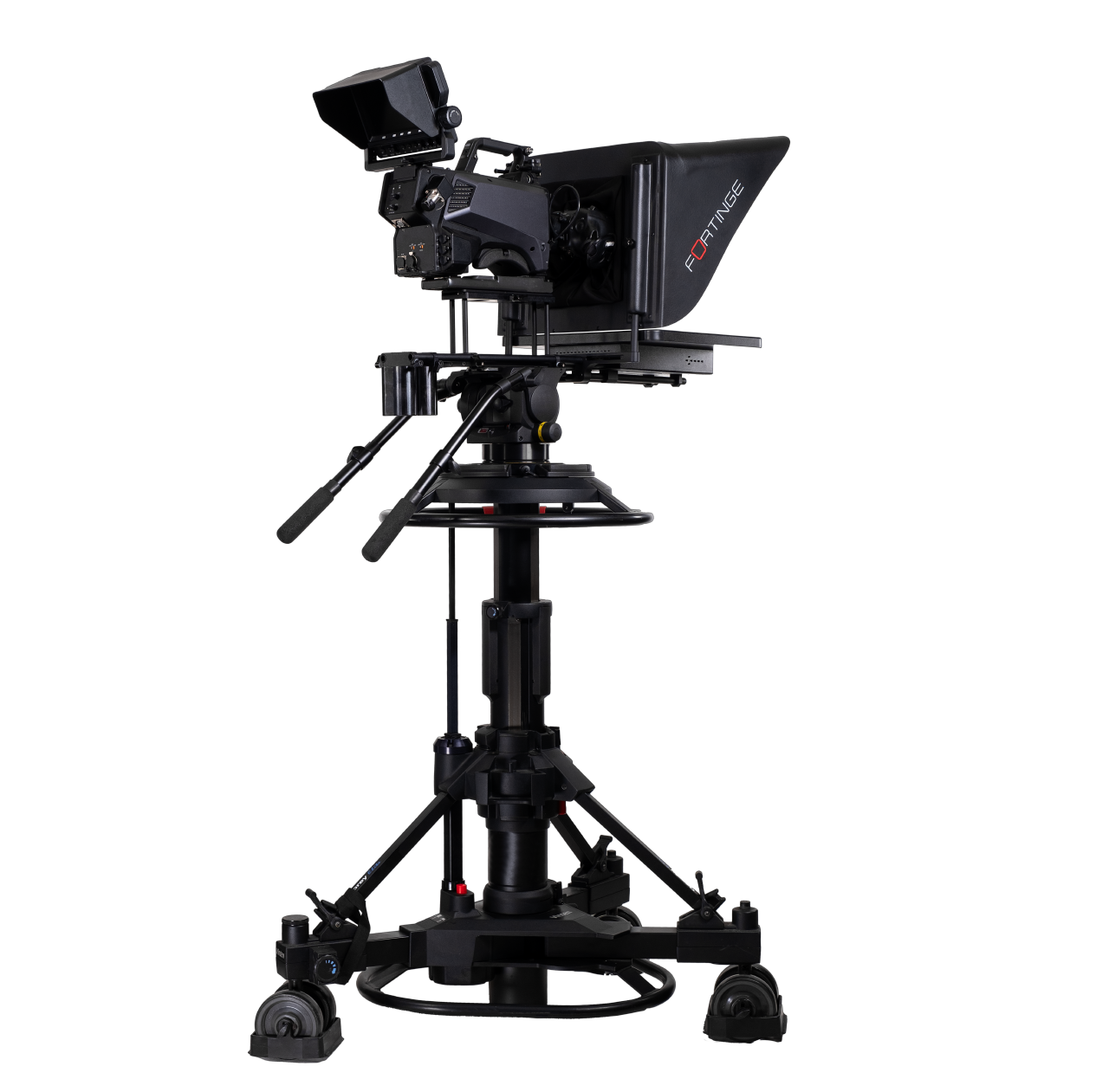 19" HIGH BRIGHTNESS STUDIO TELEPROMPTER with SDI SOLUTION